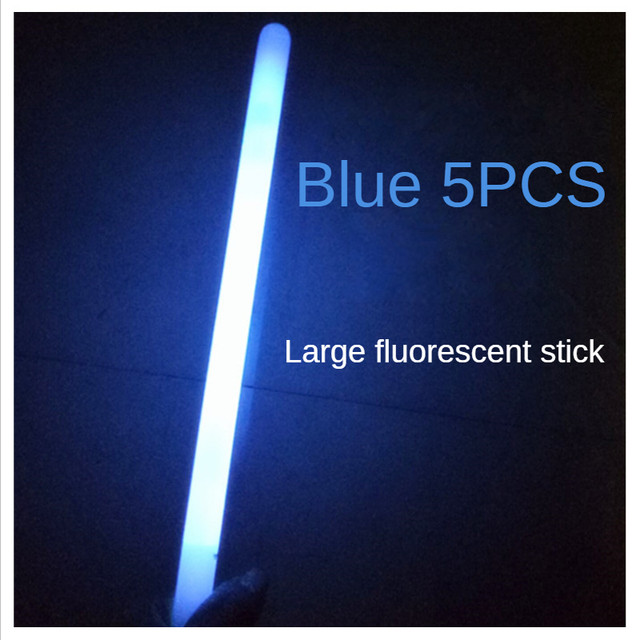 13 Inch Bright Large Glow Sticks Bulk Party Supplies 5 Pack,Glow in the  Dark Sticks